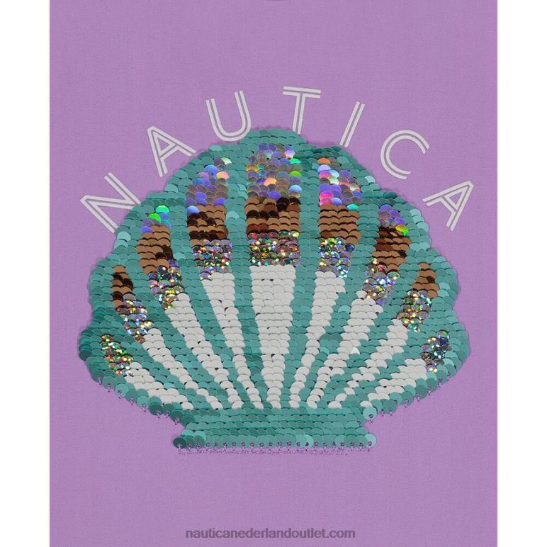 schelppak voor kleine meisjes (4-6x) guppy druif Nautica 0828F1552