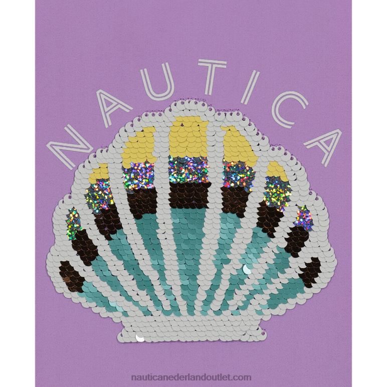 schelppak voor kleine meisjes (4-6x) guppy druif Nautica 0828F1552