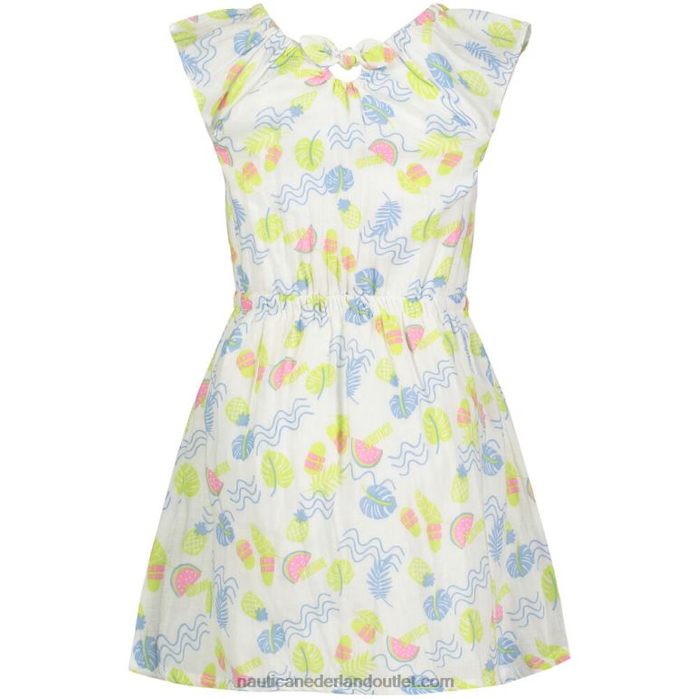 strandjurk voor peutermeisjes (2t-4t) antieke whitewash Nautica 0828F1528