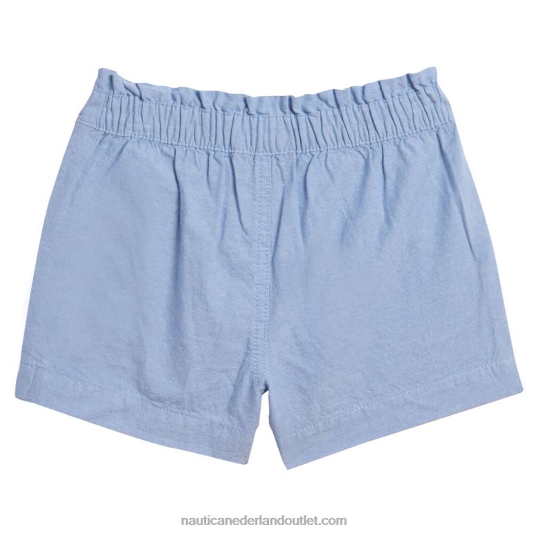 chambray pull-on short meisjes (7-16) nachtelijke zeeheide Nautica 0828F1313