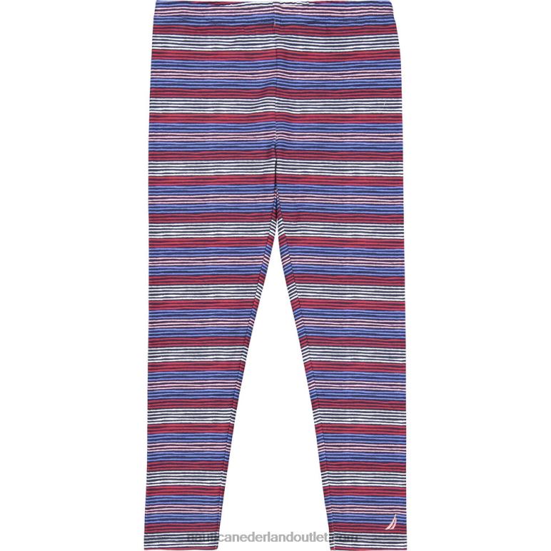 legging met golvende strepen voor peutermeisjes (2t-4t) marine Nautica 0828F1436