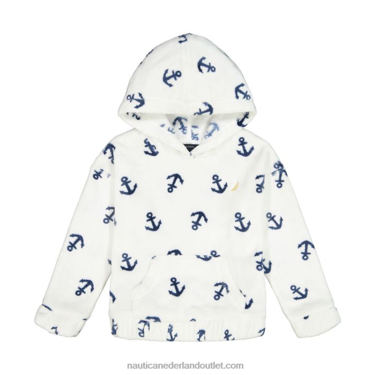 behaaglijke ankerpullover voor meisjes (7-16) wit Nautica 0828F1312