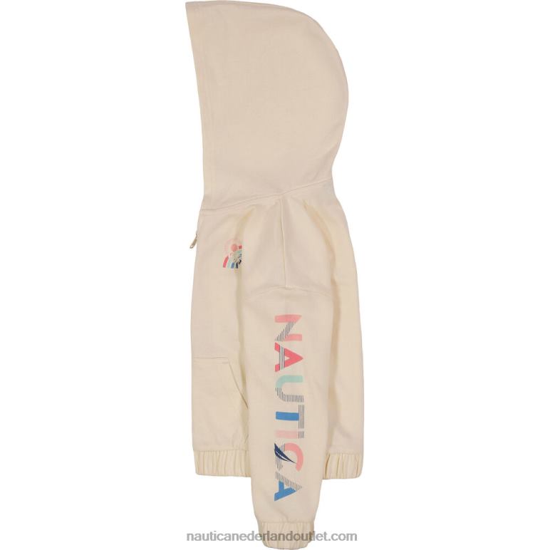zonsondergang hoodie voor meisjes (7-16) witte pet Nautica 0828F1350