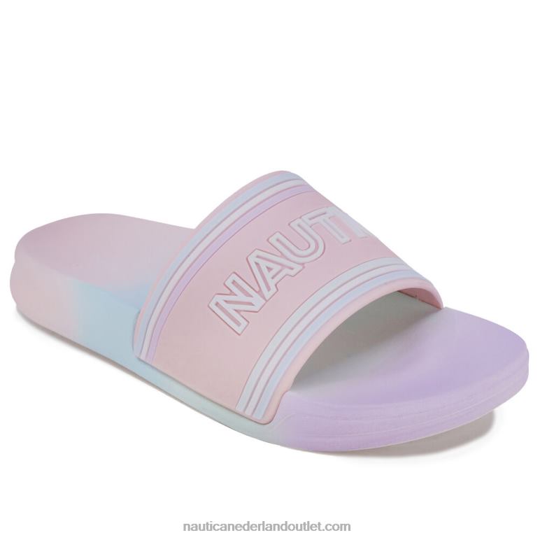 waterbestendige instapsandaal voor meisjes rood rekenen Nautica 0828F1473