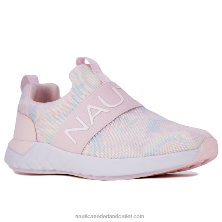 instapsneaker voor meisjes roestblauwe wasuitlaat Nautica 0828F1340