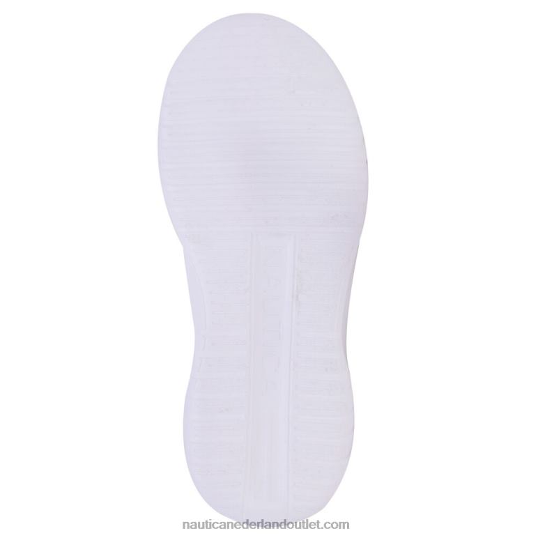 meisjes sneaker met veters rode heide lokken Nautica 0828F1342