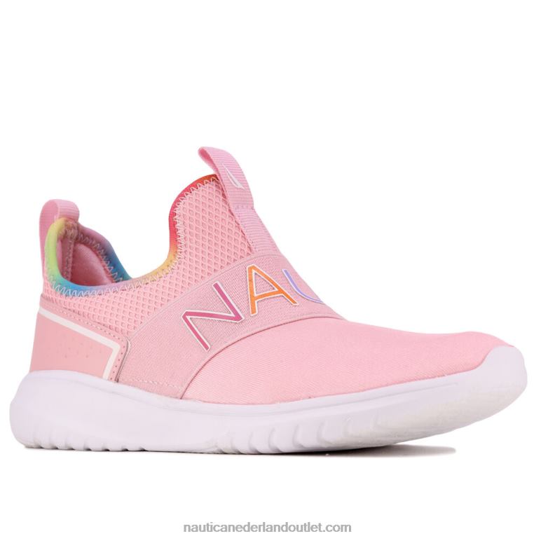 meisjessneaker met logobandje rood rekenen Nautica 0828F1332