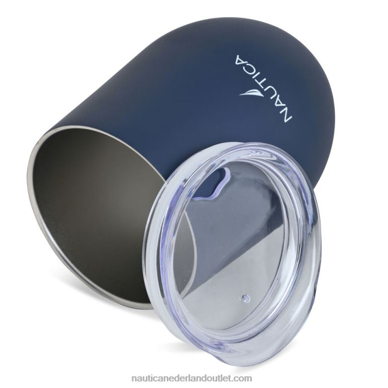 j-class logo dubbelwandige roestvrijstalen drinkbeker marine Nautica 0828F242 vrouwen