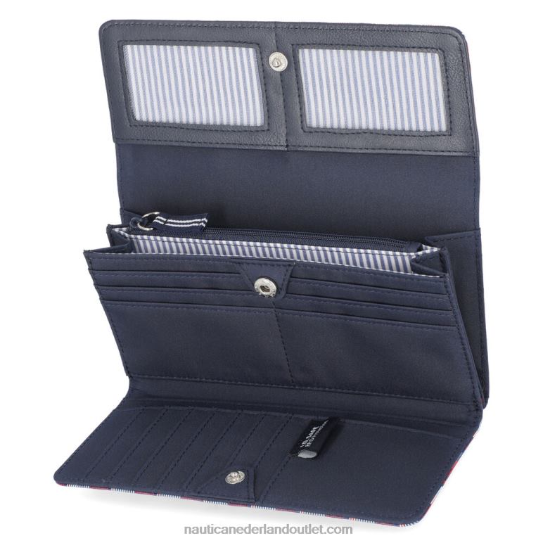 geldmanager continentale portemonnee werkhemd blauw Nautica 0828F900 vrouwen