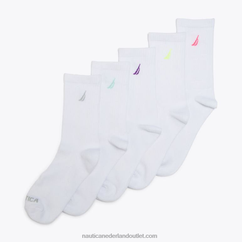 crew sokken 5-pack multi Nautica 0828F818 vrouwen
