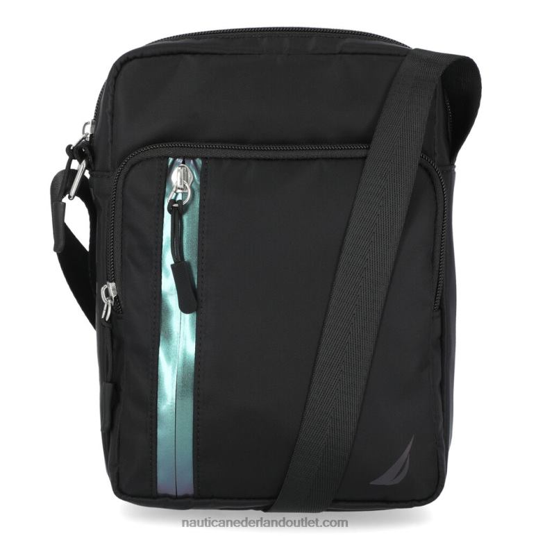 nylon schoudertas zwart Nautica 0828F926 vrouwen