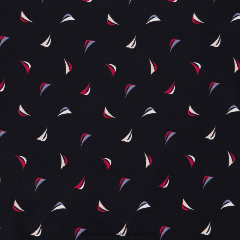 laser-cut hipster slips 5-pack zwart Nautica 0828F1032 vrouwen