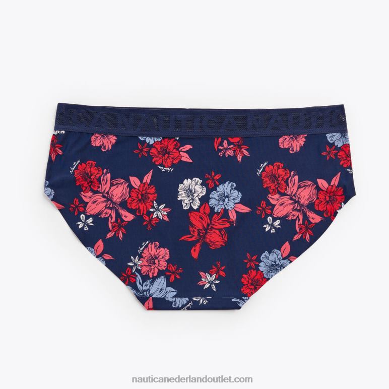 lasergesneden nylon onderbroek 5-pack werkhemd blauw Nautica 0828F1007 vrouwen