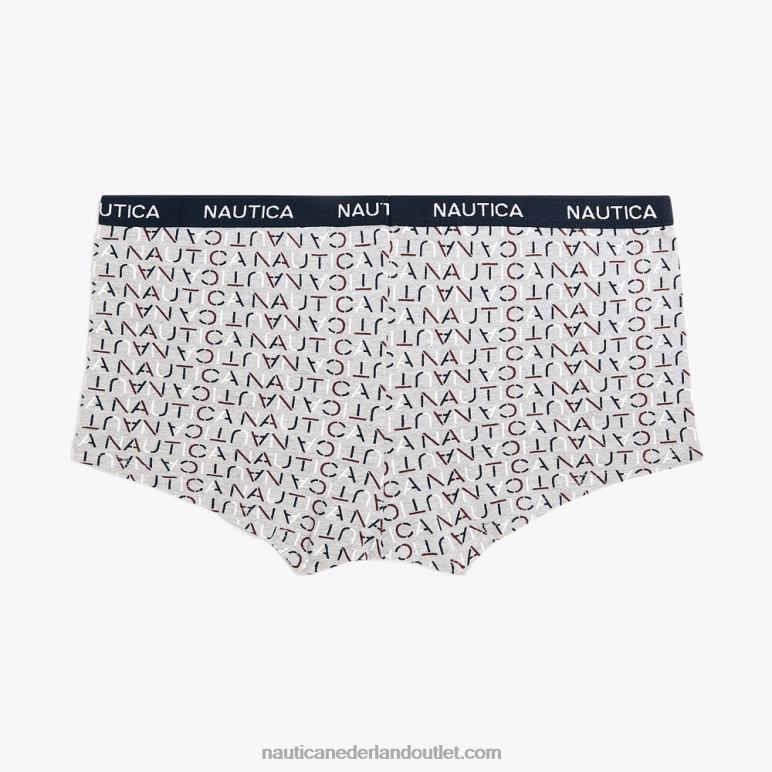 logo en bedrukte boyshorts 7-pack glorie rood Nautica 0828F832 vrouwen