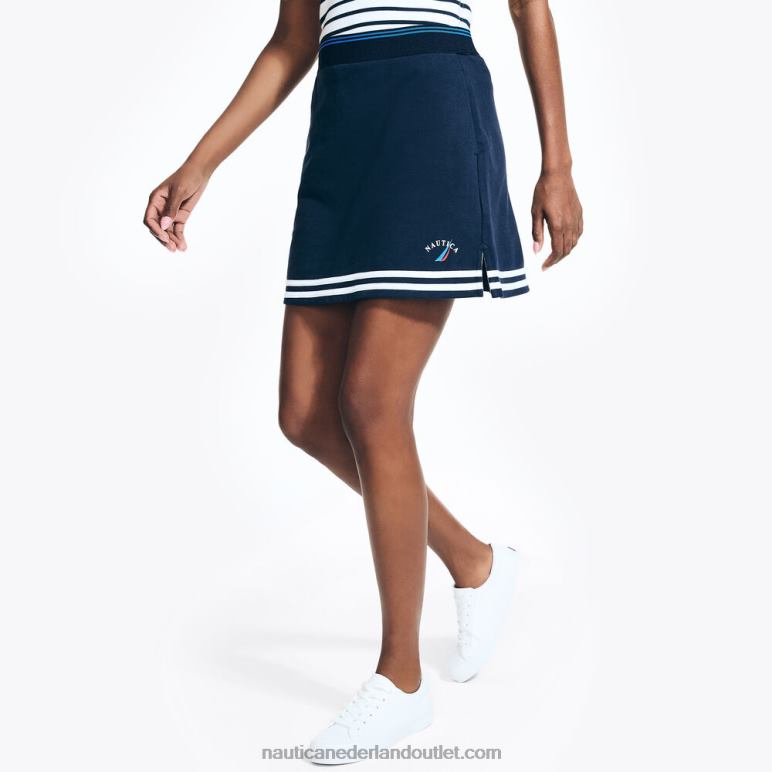 colorblock skort stellaire blauwe heide Nautica 0828F746 vrouwen