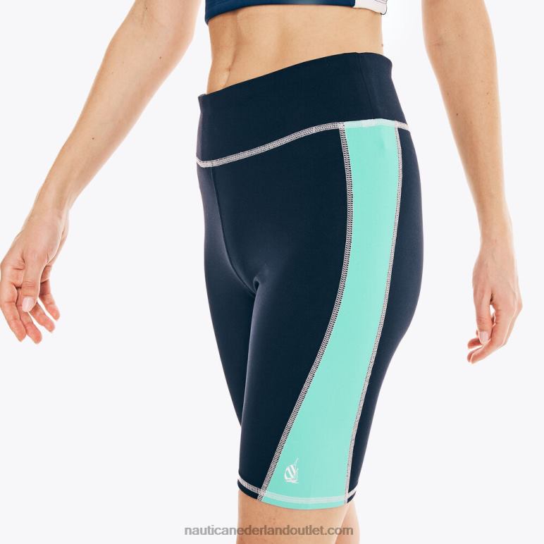 performance motorbroek met colorblock marine Nautica 0828F1028 vrouwen
