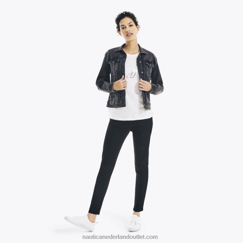 duurzaam vervaardigd j-class t-shirt met pailletten heemst Nautica 0828F1044 vrouwen