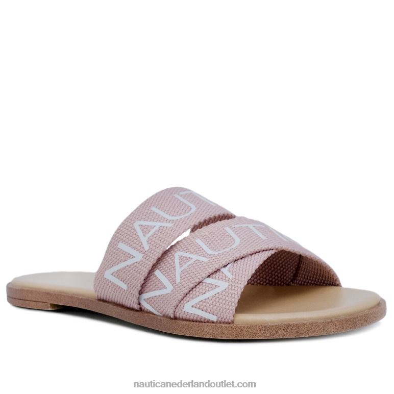 sandaal met logoband rood rekenen Nautica 0828F789 vrouwen