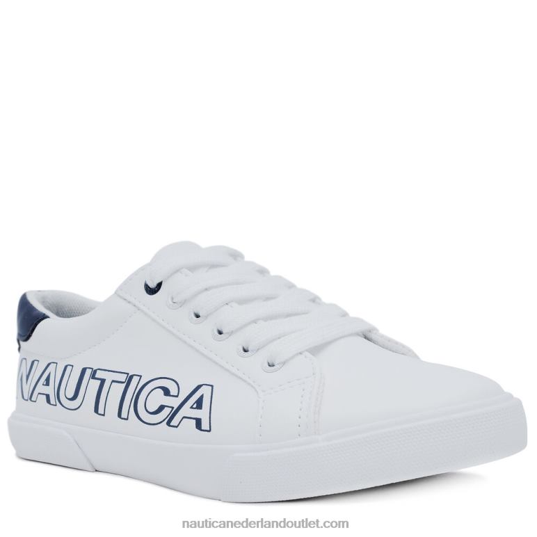 Belgische sneaker zeil wit Nautica 0828F1023 vrouwen